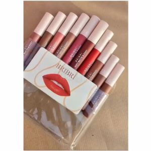 BRIBRI Matte Lip Gloss 10pcs set